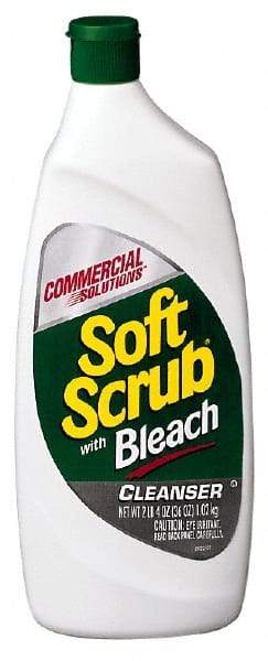 Soft Scrub - 36 oz Bottle All-Purpose Cleaner - Liquid, Disinfectant, Unscented - USA Tool & Supply