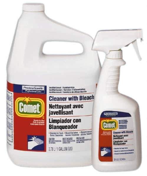 Comet USA LLC - 1 Gal Jug Liquid Bathroom Cleaner - Unscented Scent, General Purpose Cleaner - USA Tool & Supply