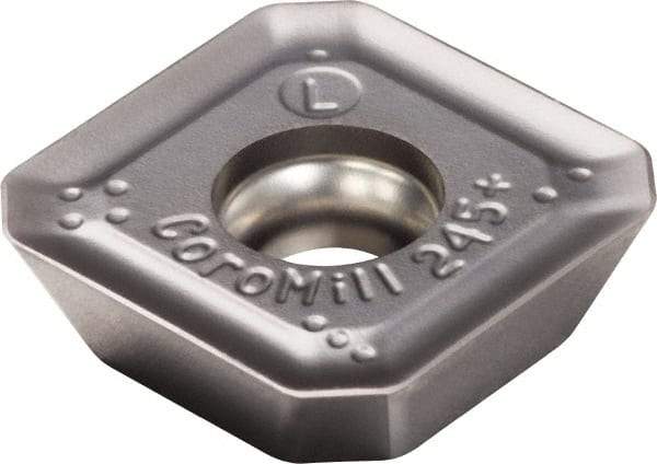 Sandvik Coromant - R24512T3 PL Grade 1130 Carbide Milling Insert - AlTiCrN Finish, 3.97mm Thick, 13.4mm Inscribed Circle, 1.5mm Corner Radius - USA Tool & Supply