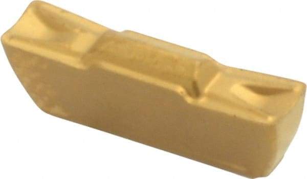 Seco - LCMF, 0.118" Cutting Width, FT, CP500 Grade, Double End Multi-Directional Turning Insert - TiAlN, TiN Coated - USA Tool & Supply