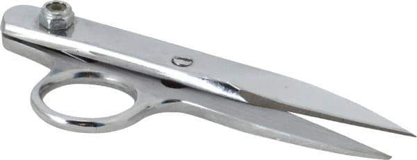 Wiss - 1-1/8" LOC, 4-3/4" OAL Cutlery Steel Standard Thread Clips - For Sewing - USA Tool & Supply