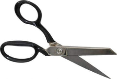 Wiss - 3-1/8" LOC, 7-1/2" OAL Inlaid Shears - Offset Handle, For General Purpose Use - USA Tool & Supply