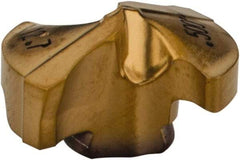 Iscar - Series IDI-SG, 1/2" Diam Grade IC528 140° Replaceable Drill Tip - Carbide, TiAlN Finish - USA Tool & Supply