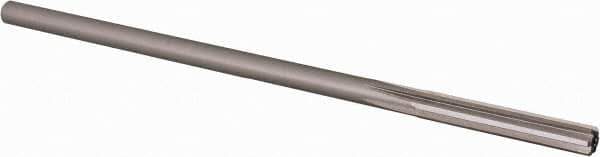 Alvord Polk - 13/64" High Speed Steel 6 Flute Chucking Reamer - Straight Flute, 0.1945" Straight Shank, 1-1/4" Flute Length, 5" OAL - USA Tool & Supply