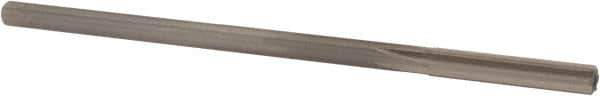 Alvord Polk - 7/32" High Speed Steel 6 Flute Chucking Reamer - Straight Flute, 0.2075" Straight Shank, 1-1/4" Flute Length, 5" OAL - USA Tool & Supply