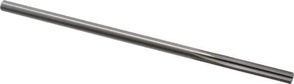 Alvord Polk - 15/64" High Speed Steel 6 Flute Chucking Reamer - Straight Flute, 0.2265" Straight Shank, 1-1/2" Flute Length, 6" OAL - USA Tool & Supply