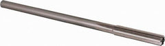 Alvord Polk - 23/64" High Speed Steel 6 Flute Chucking Reamer - Straight Flute, 0.3105" Straight Shank, 1-3/4" Flute Length, 7" OAL - USA Tool & Supply