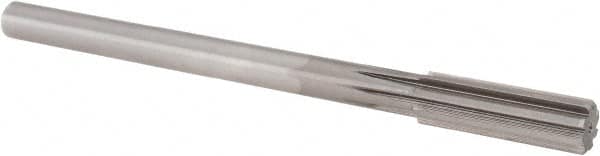 Alvord Polk - 11/16" High Speed Steel 8 Flute Chucking Reamer - USA Tool & Supply