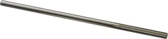 Alvord Polk - #2 High Speed Steel 6 Flute Chucking Reamer - Straight Flute, 0.2173" Straight Shank, 1-1/2" Flute Length, 6" OAL - USA Tool & Supply