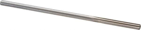 Alvord Polk - #9 High Speed Steel 6 Flute Chucking Reamer - Straight Flute, 0.1895" Straight Shank, 1-1/4" Flute Length, 5" OAL - USA Tool & Supply
