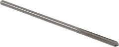 Alvord Polk - #13 High Speed Steel 6 Flute Chucking Reamer - Straight Flute, 0.1805" Straight Shank, 1-1/8" Flute Length, 4-1/2" OAL - USA Tool & Supply