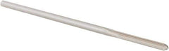 Alvord Polk - #24 High Speed Steel 4 Flute Chucking Reamer - Straight Flute, 0.146" Straight Shank, 1" Flute Length, 4" OAL - USA Tool & Supply