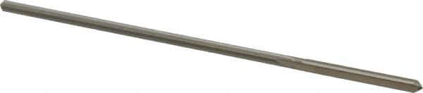 Alvord Polk - #39 High Speed Steel 4 Flute Chucking Reamer - Straight Flute, 0.0928" Straight Shank, 7/8" Flute Length, 3-1/2" OAL - USA Tool & Supply