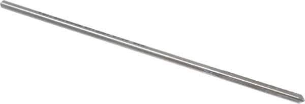 Alvord Polk - #46 High Speed Steel 4 Flute Chucking Reamer - Straight Flute, 0.072" Straight Shank, 3/4" Flute Length, 3" OAL - USA Tool & Supply