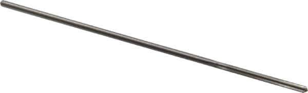 Alvord Polk - #51 High Speed Steel 4 Flute Chucking Reamer - Straight Flute, 0.066" Straight Shank, 3/4" Flute Length, 3" OAL - USA Tool & Supply