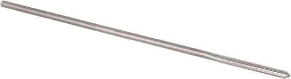 Alvord Polk - #53 High Speed Steel 4 Flute Chucking Reamer - Straight Flute, 0.0585" Straight Shank, 1/2" Flute Length, 2-1/2" OAL - USA Tool & Supply