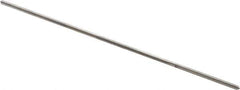 Alvord Polk - #56 High Speed Steel 4 Flute Chucking Reamer - Straight Flute, 0.0455" Straight Shank, 1/2" Flute Length, 2-1/2" OAL - USA Tool & Supply