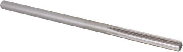 Alvord Polk - Letter L High Speed Steel 6 Flute Chucking Reamer - Straight Flute, 0.2792" Straight Shank, 1-1/2" Flute Length, 6" OAL - USA Tool & Supply