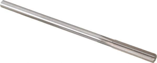 Alvord Polk - Letter O High Speed Steel 6 Flute Chucking Reamer - Straight Flute, 0.2792" Straight Shank, 1-1/2" Flute Length, 6" OAL - USA Tool & Supply