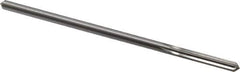 Alvord Polk - 0.1855" High Speed Steel 6 Flute Chucking Reamer - Straight Flute, 0.1805" Straight Shank, 1-1/8" Flute Length, 4-1/2" OAL - USA Tool & Supply