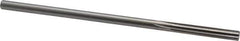 Alvord Polk - 1/4" High Speed Steel 6 Flute Chucking Reamer - Straight Flute, 0.2405" Straight Shank, 1-1/2" Flute Length, 6" OAL - USA Tool & Supply
