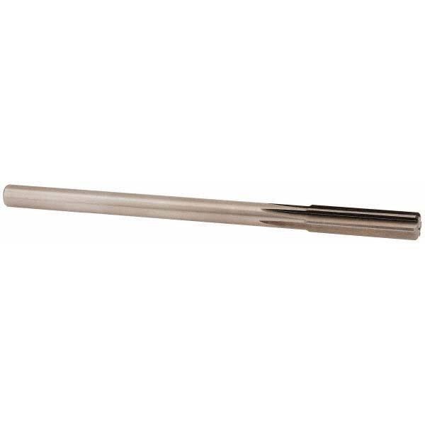 Alvord Polk - 0.498" High Speed Steel 6 Flute Dowel Pin Chucking Reamer - USA Tool & Supply