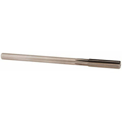 Alvord Polk - 0.498" High Speed Steel 6 Flute Dowel Pin Chucking Reamer - USA Tool & Supply
