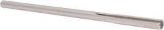 Alvord Polk - 0.3115" High Speed Steel 6 Flute Chucking Reamer - Straight Flute, 0.2792" Straight Shank, 1-1/2" Flute Length, 6" OAL - USA Tool & Supply