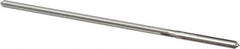 Alvord Polk - 3mm High Speed Steel 4 Flute Chucking Reamer - Straight Flute, 0.112" Straight Shank, 7/8" Flute Length, 3-1/2" OAL - USA Tool & Supply