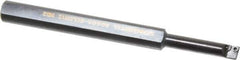 Kennametal - 7.62mm Min Bore Diam, 101.6mm OAL, 9.53mm Shank Diam, A-SCLD Indexable Boring Bar - 1-1/4" Max Bore Depth, CD.. Insert, Screw Holding Method - USA Tool & Supply