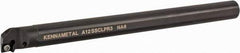 Kennametal - 23.62mm Min Bore Diam, 254mm OAL, 3/4" Shank Diam, A-SCLP Indexable Boring Bar - CP.. Insert, Screw Holding Method - USA Tool & Supply