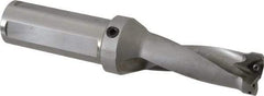 Kennametal - 3.3" Max Drill Depth, 2.5xD, 33.3mm Diam, Indexable Insert Drill - 2 Inserts, 1-1/2" Shank Diam, Straight Shank - USA Tool & Supply