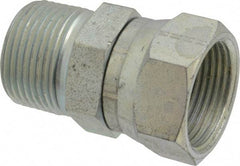 Eaton - 1" Tube OD, 37° Steel Flared Tube Female JIC 37° Swivel to Male Pipe Adapter - 1 NPT - USA Tool & Supply