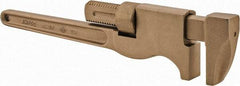 Ampco - 21" Aluminum Bronze Alloy Monkey Wrench - 4-1/8" Pipe Capacity - USA Tool & Supply