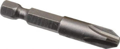 Apex - #3 Phillips Screwdriver Bit - 1/4" Hex Drive, 1-15/16" OAL - USA Tool & Supply