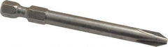 Apex - #2 Phillips Screwdriver Bit - 1/4" Hex Drive, 2-3/4" OAL - USA Tool & Supply