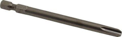 Apex - #3 Phillips Screwdriver Bit - 1/4" Hex Drive, 3-1/2" OAL - USA Tool & Supply