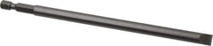 Apex - 0.312" Slotted Screwdriver Bit - 1/4" Hex Drive, 6" OAL - USA Tool & Supply