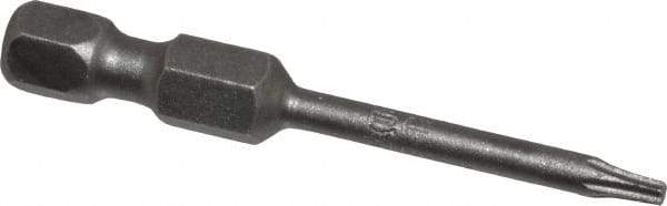 Apex - T7 Torx Bit - 1/4" Hex Drive, 1-15/16" OAL - USA Tool & Supply