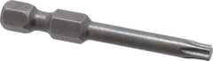 Apex - T20 Torx Bit - 1/4" Hex Drive, 1-15/16" OAL - USA Tool & Supply