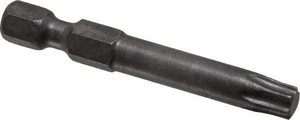 Apex - T30 Torx Bit - 1/4" Hex Drive, 1-15/16" OAL - USA Tool & Supply