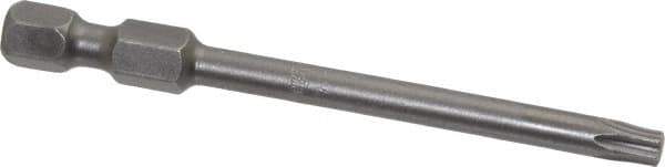 Apex - T20 Torx Bit - 1/4" Hex Drive, 2-3/4" OAL - USA Tool & Supply