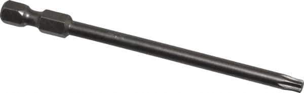 Apex - T20 Torx Bit - 1/4" Hex Drive, 3-1/2" OAL - USA Tool & Supply