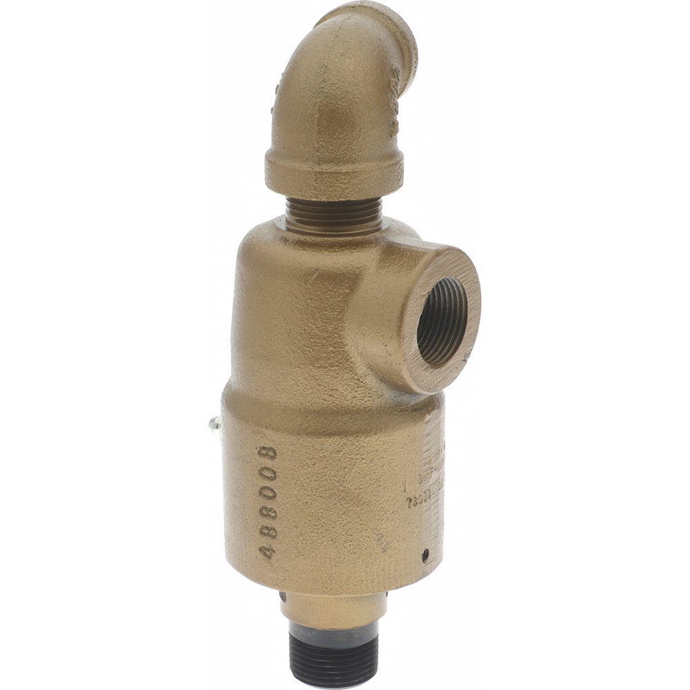 Duff-Norton - 3/4 NPT Right Hand Rotor Thread, 3/4" NPT Port, 7-3/4" Body Length, Dual Flow, General Purpose (Stationary Syphon), Rotary Union - Exact Industrial Supply
