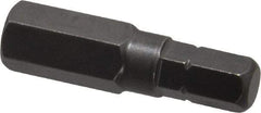 Apex - 8mm Hex Screwdriver Bit - 1/4" Drive, 1-1/4" OAL - USA Tool & Supply