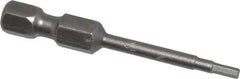 Apex - 5/64" Hex Bit - 1/4" Hex Drive, 1-15/16" OAL - USA Tool & Supply