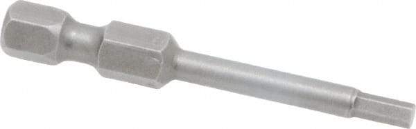 Apex - 7/64" Hex Bit - 1/4" Hex Drive, 1-15/16" OAL - USA Tool & Supply