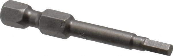 Apex - 1/8" Hex Bit - 1/4" Hex Drive, 1-15/16" OAL - USA Tool & Supply