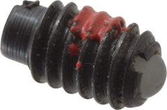 Gibraltar - 4-48, 0.062" Ball Diam, 0.187" Body Length, 0.02" Max Ball Reach, Threaded Ball Plunger - Steel Body, Nylon Ball, 0.13 Lb Initial End Force, 0.5 Lb Final End Force, Locking Element - USA Tool & Supply