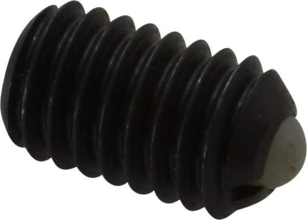 Gibraltar - 3/8-16, 0.188" Ball Diam, 0.625" Body Length, 0.048" Max Ball Reach, Threaded Ball Plunger - Steel Body, Nylon Ball, 5 Lb Initial End Force, 10 Lb Final End Force - USA Tool & Supply